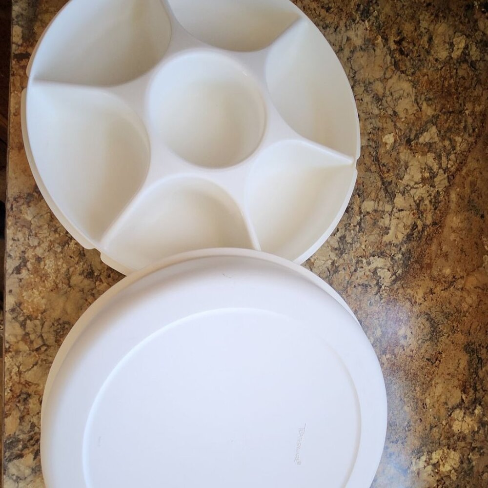 Vintage Tupperware Serving Platter
